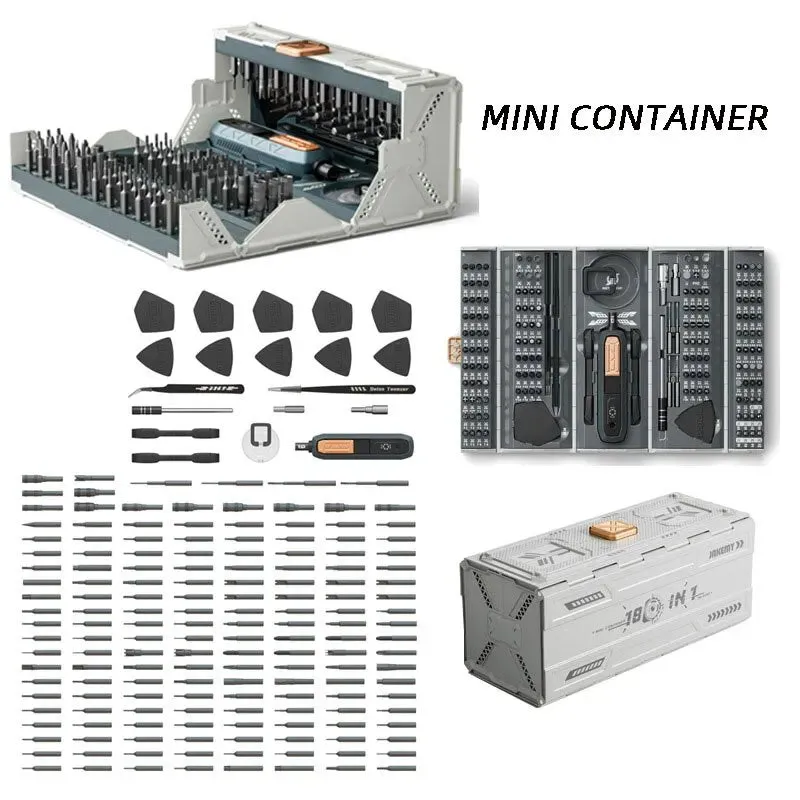 180 in 1 Precision Screwdriver Set for Mobile Phone Computer and Aircraft Repair