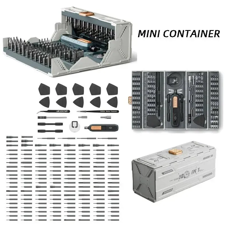 180 in 1 Precision Screwdriver Set for Mobile Phone Computer and Aircraft Repair