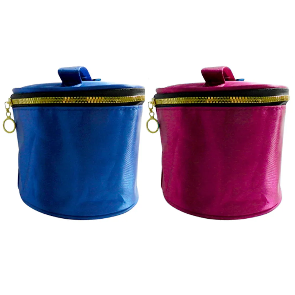 2 Travel Makeup Cosmetic Bag Case Toiletry Beauty Organizer Zipper Holder Purse