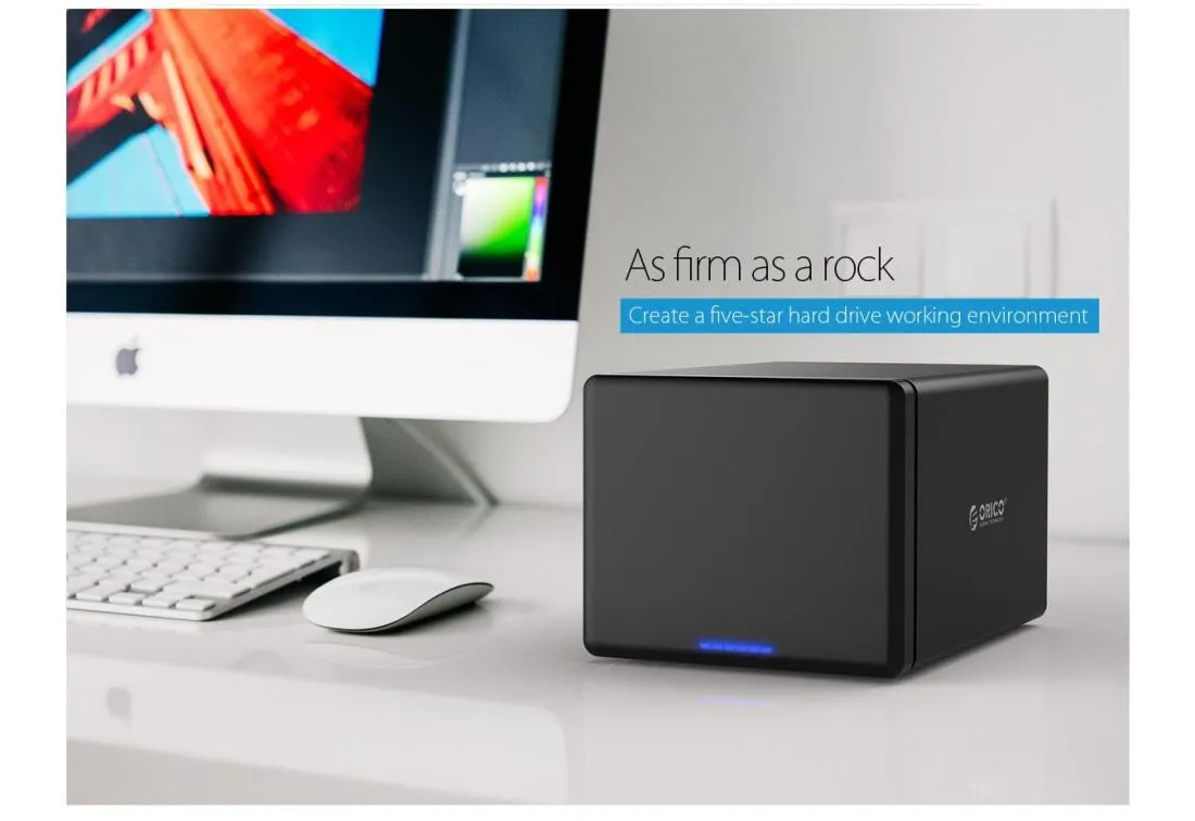 5 Bay Usb c External Hdd Dock with Raid