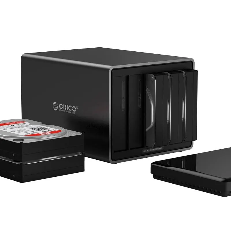 5 Bay Usb c External Hdd Dock with Raid