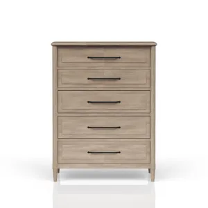 5 Drawer Door Chest - Sand by Couch.com