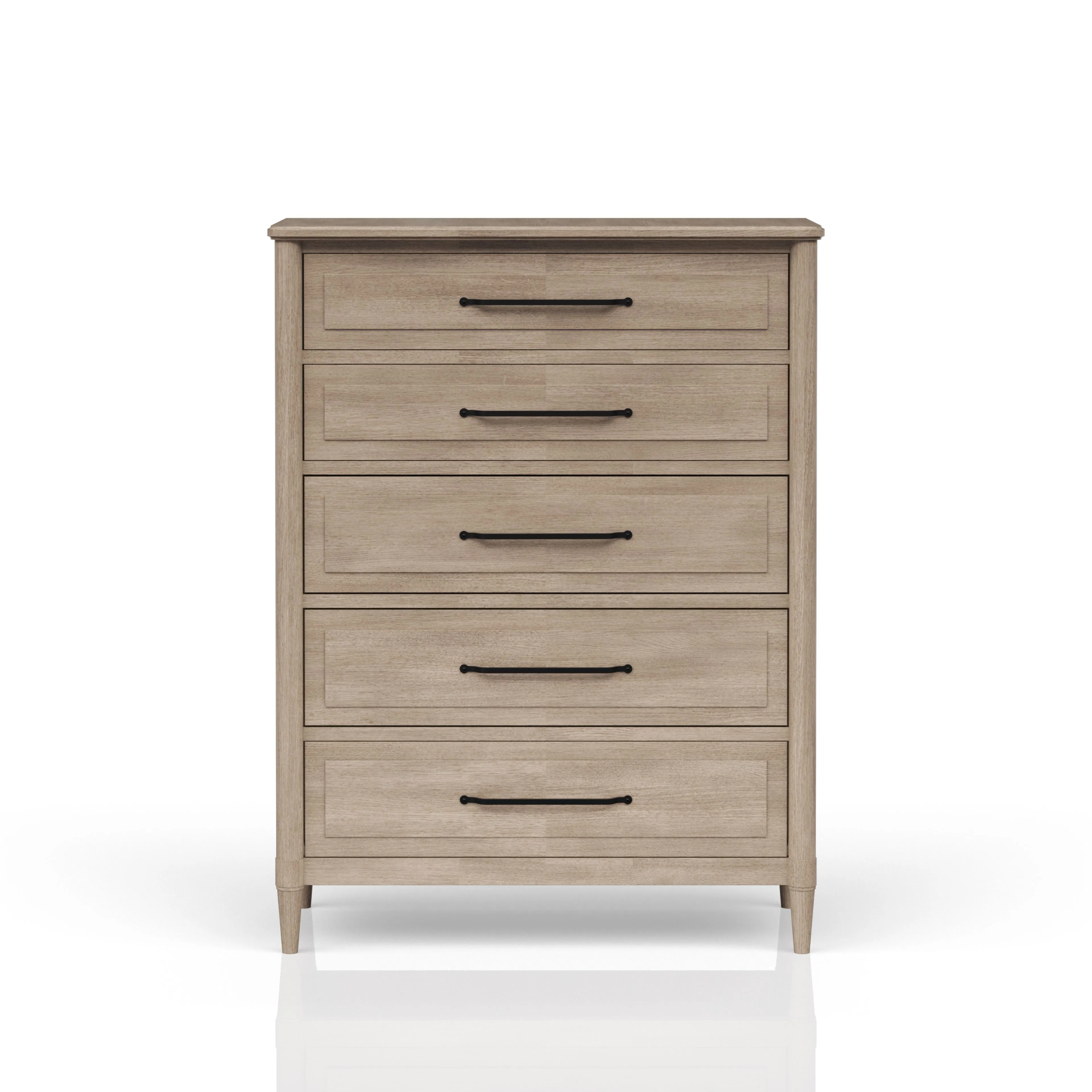 5 Drawer Door Chest - Sand by Couch.com