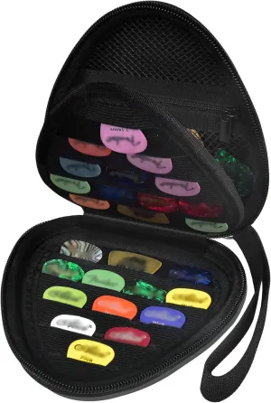 Acoustic/Electric Guitar Picks Holder Case Holds Pack Of 39S Variety Pack Storage Pouch