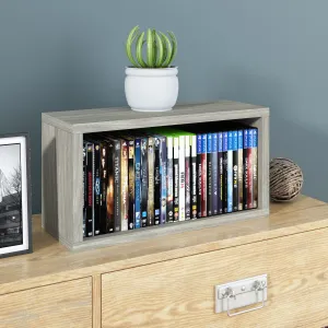Austin Stackable DVD Rack, Aspen Grey (pre-order ships 6/30/25)
