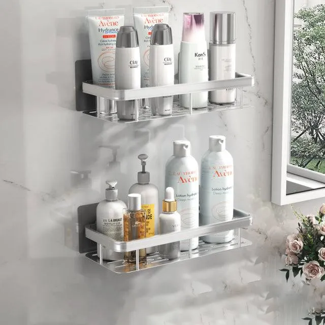 Bathroom Shelves No-drill Corner Shelf Shower Storage Rack Holder