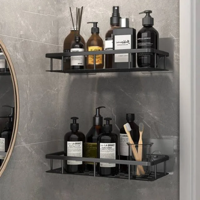 Bathroom Shelves No-drill Corner Shelf Shower Storage Rack Holder