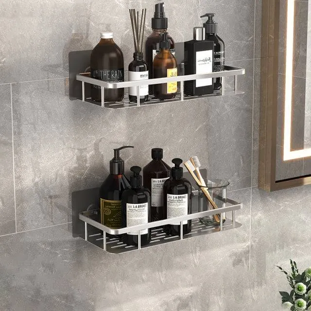 Bathroom Shelves No-drill Corner Shelf Shower Storage Rack Holder