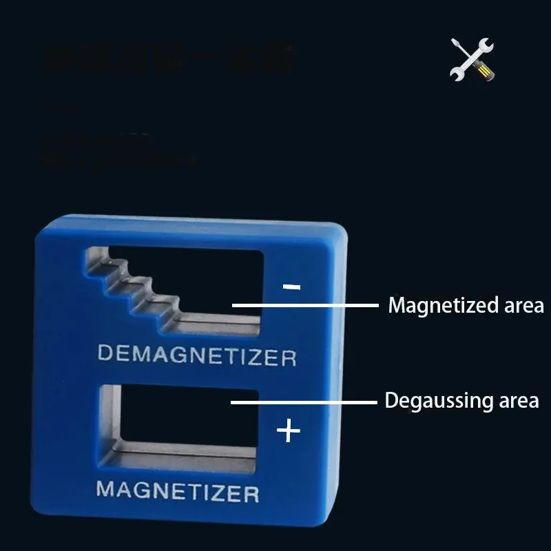 Blue Magnetic Screwdriver Tool High Quality Magnetizer Demagnetizer for Screwdrivers