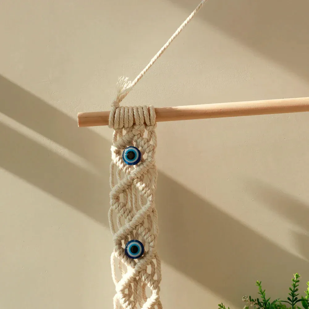 Bohemian Macrame Wall Shelf for Home Decor