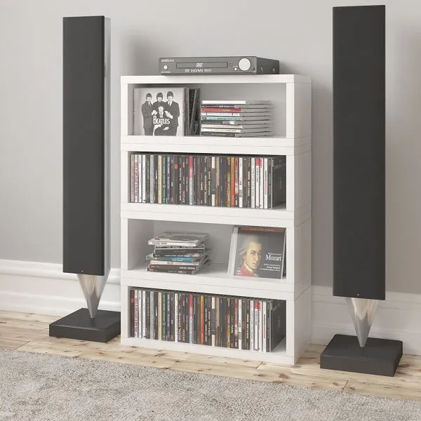 CD Rack, White (pre-order ships 6/30/25)