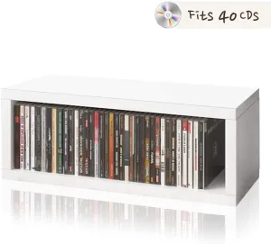 CD Rack, White (pre-order ships 6/30/25)
