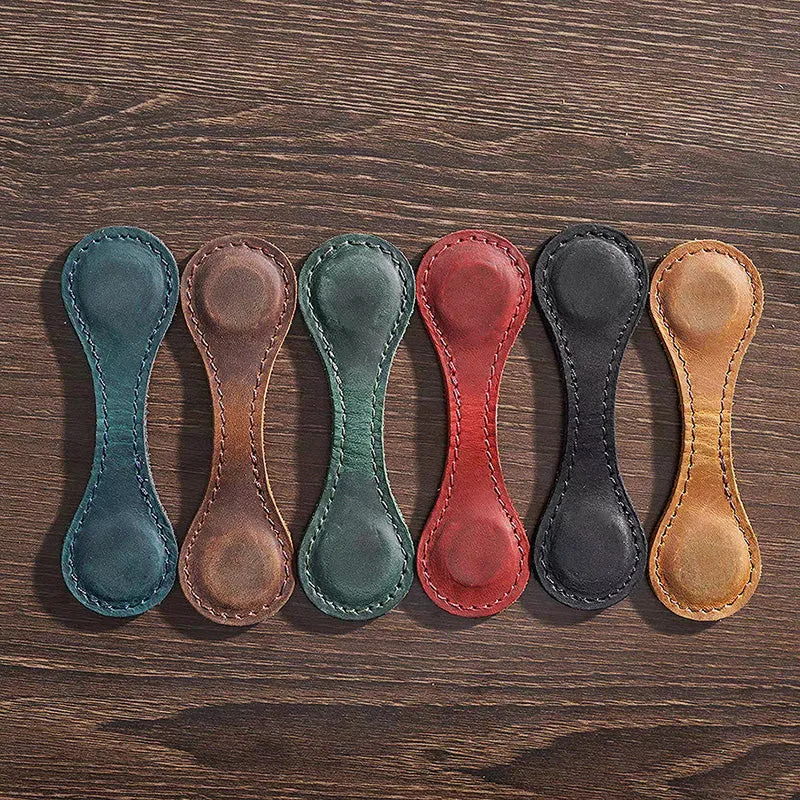 Christmas Early Sale 49% OFFVintage Magnetic Leather Bookmark