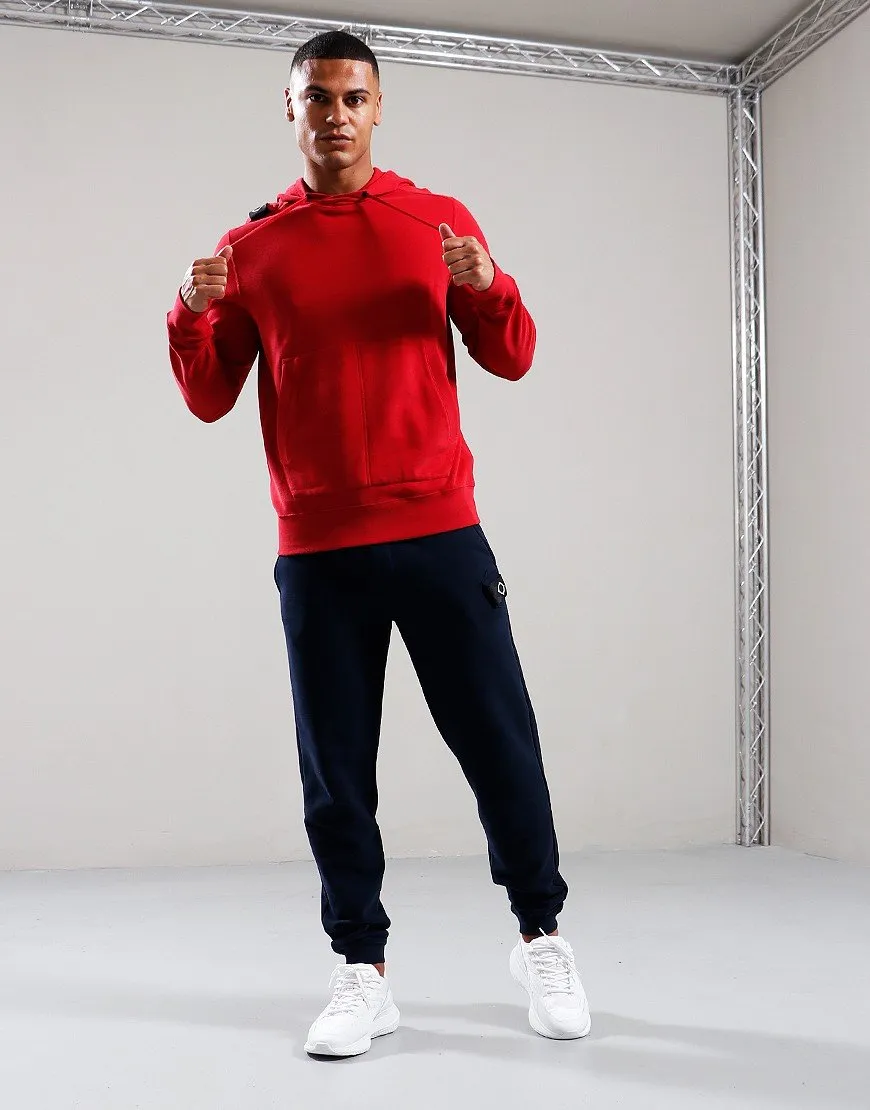 Core overhead hoody - carmine red
