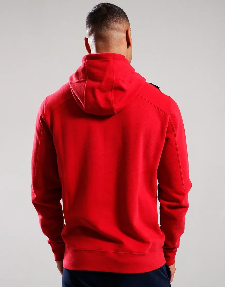 Core overhead hoody - carmine red