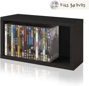 DVD / Game Storage Rack, Black (pre-order ships 12/16)