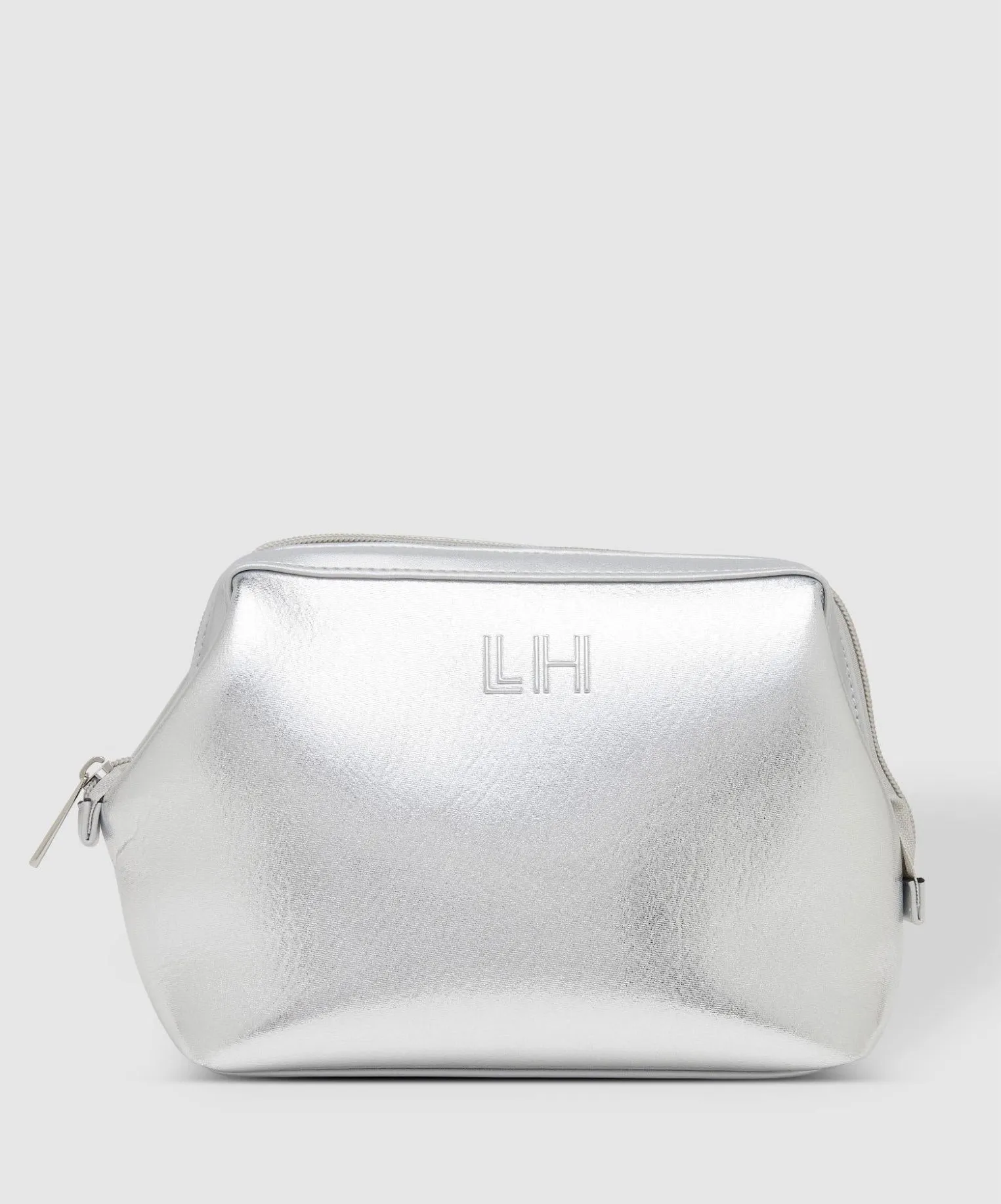 Eliza Neoprene Makeup Bag - Metallic