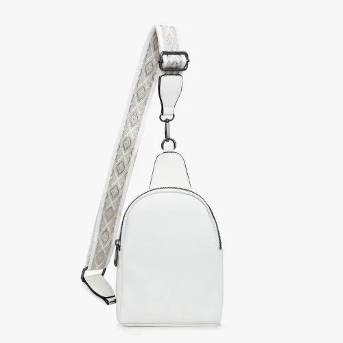 ELLEN CROSSBODY SLING IVORY