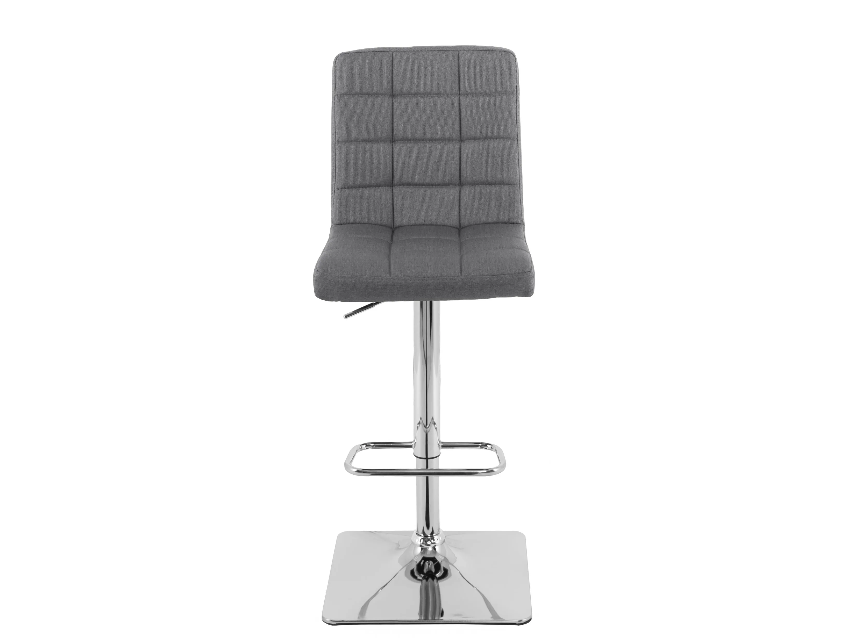 Grey High Back Bar Stools, Set of 2