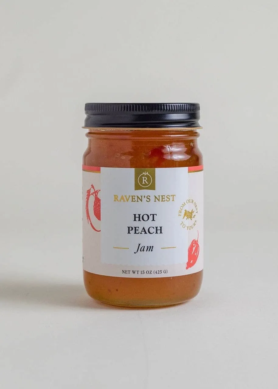 Hot Peach All Natural Jam