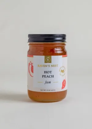 Hot Peach All Natural Jam