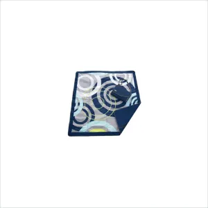 JJ Cole Essentials 5x5 Mat in Blue Orbit