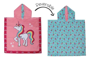 Kids UPF50  Cover-Up - Unicorn/Tropical
