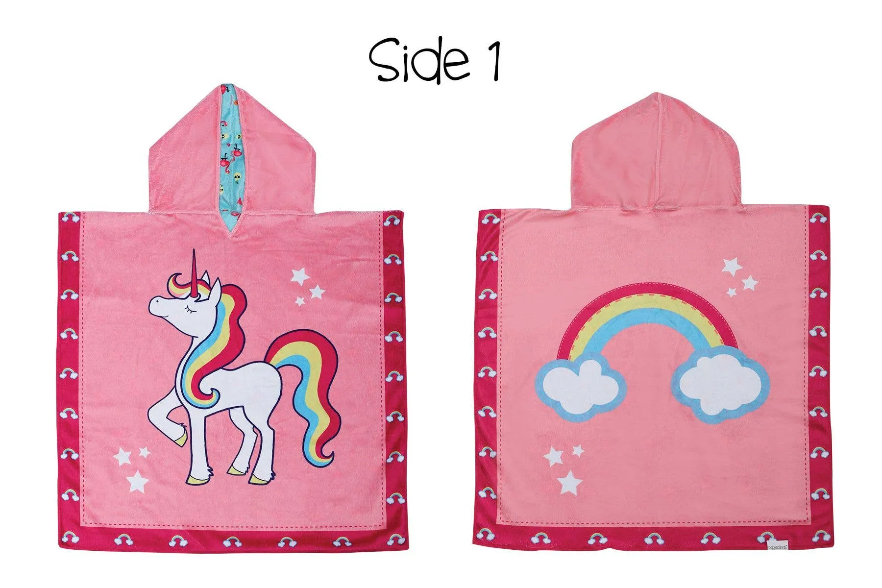 Kids UPF50  Cover-Up - Unicorn/Tropical