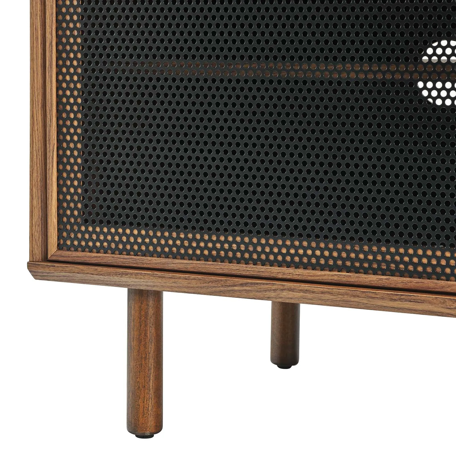 Kurtis 67" TV and Vinyl Record Stand Walnut EEI-6236-WAL