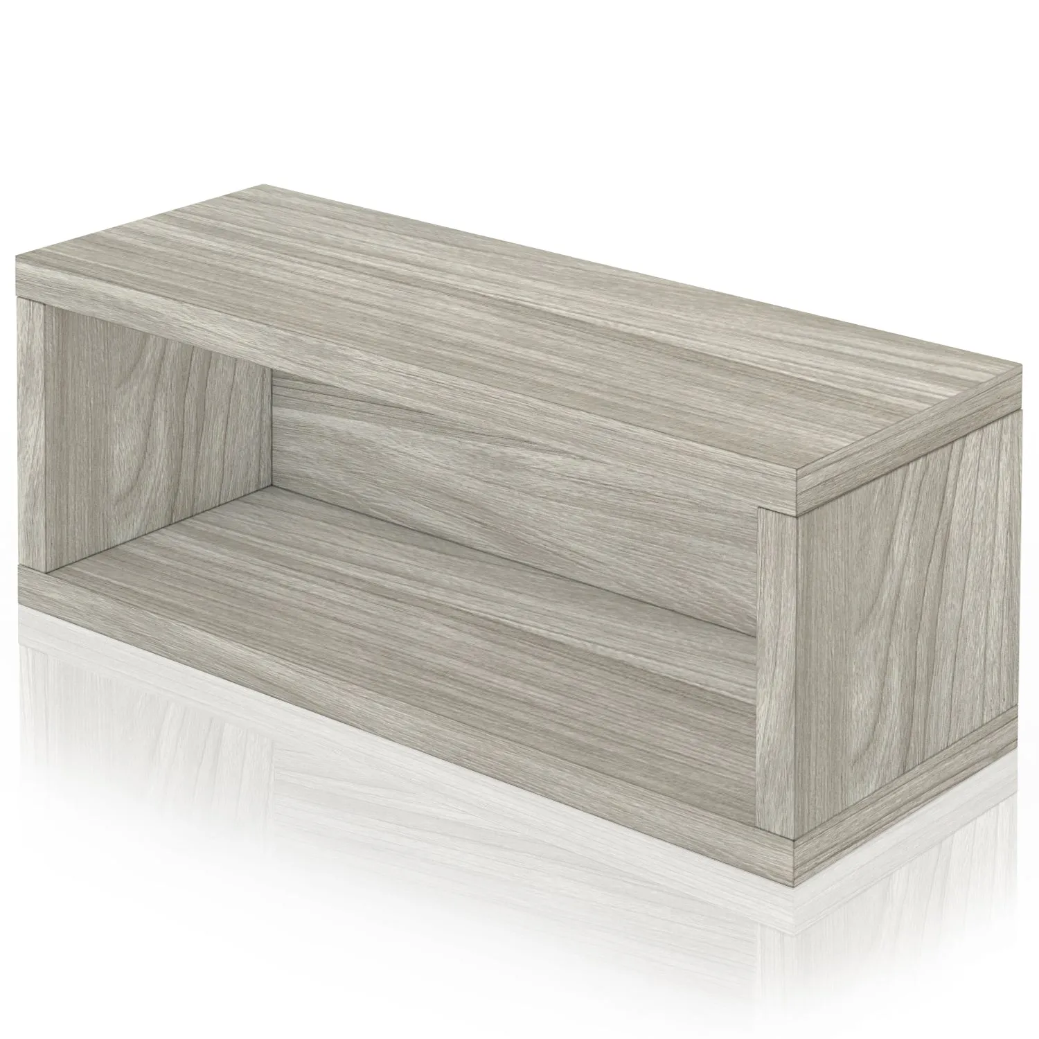 Memphis Stackable CD Rack, Aspen Grey (pre-order ships 6/30/25)