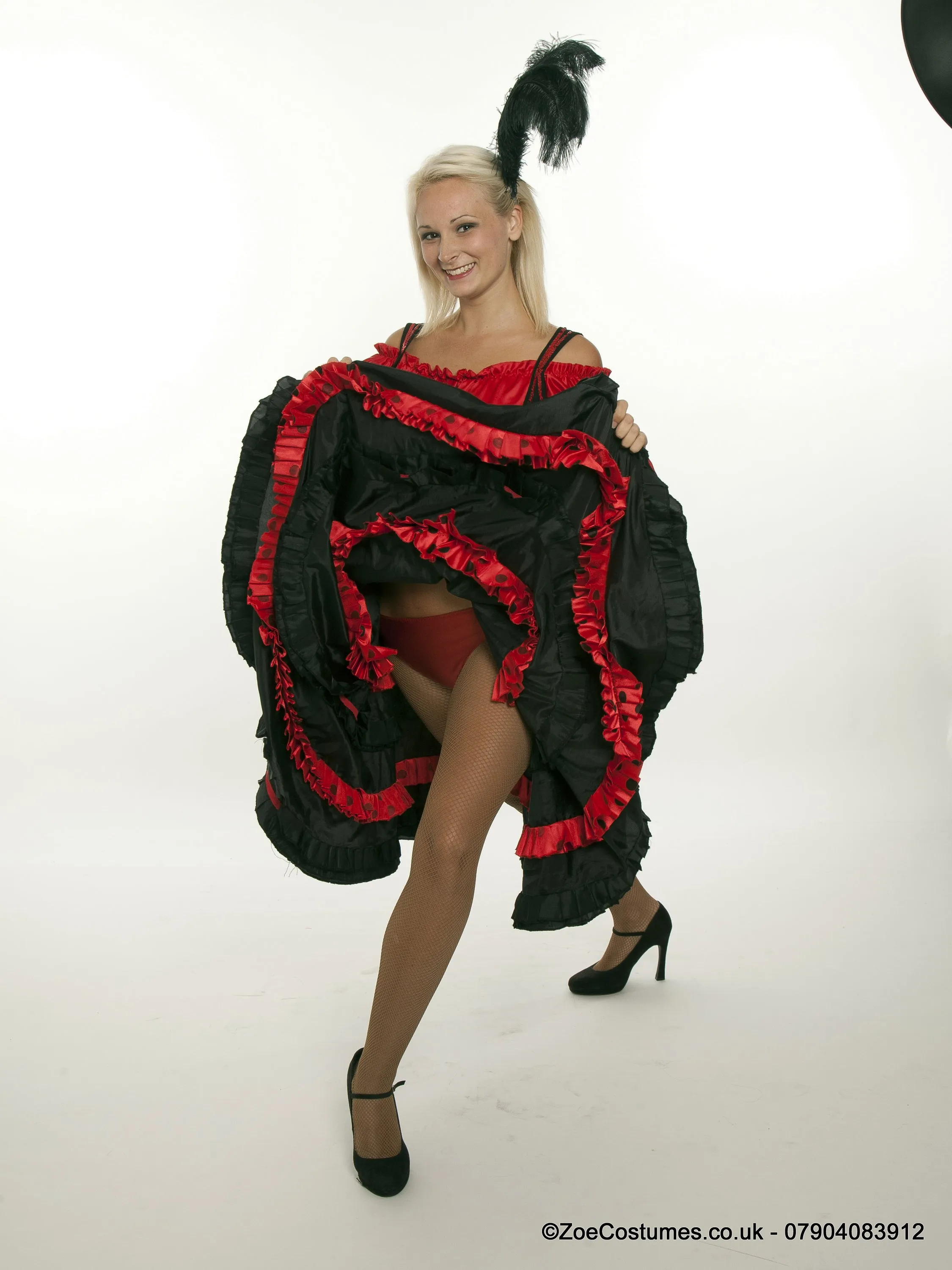 Moulin Rouge outfit Hire | Can Can Costumes Moulin Rouge Dress Black Red Cabaret Costume Rental