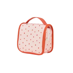 Olli Ella See-Ya Wash Bag - Strawberry