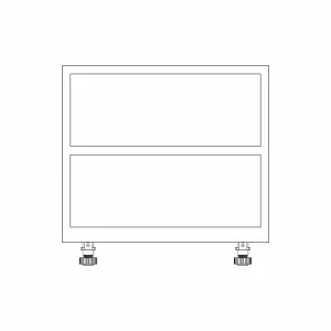 Open Shelf Base Cabinet