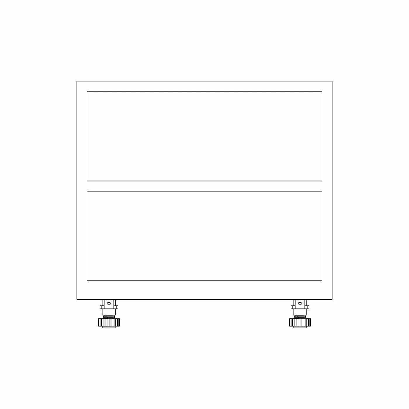 Open Shelf Base Cabinet