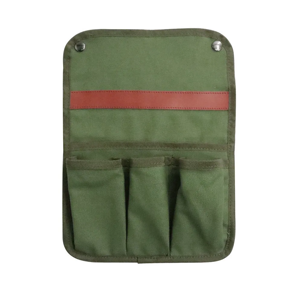 Outdoor chair armrest hanging bag