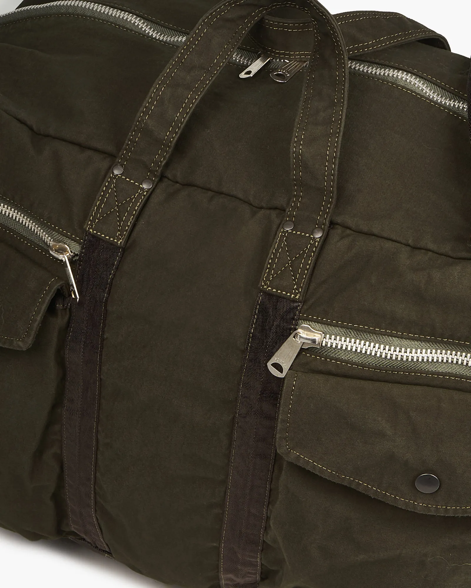 Porter-Yoshida & Co. Crag 2-Way Boston Bag (L) - Olive