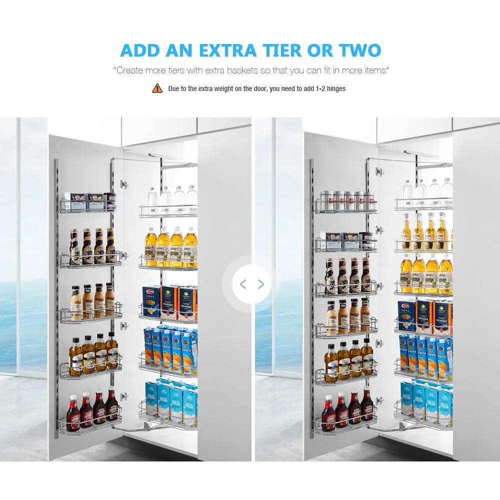 Tandem Pantry - Chrome Basket