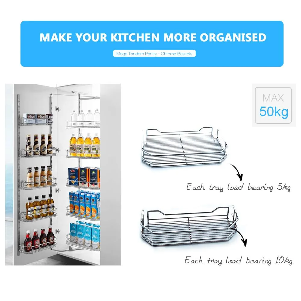 Tandem Pantry - Chrome Basket