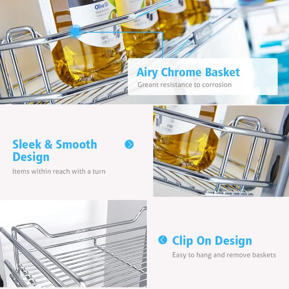 Tandem Pantry - Chrome Basket