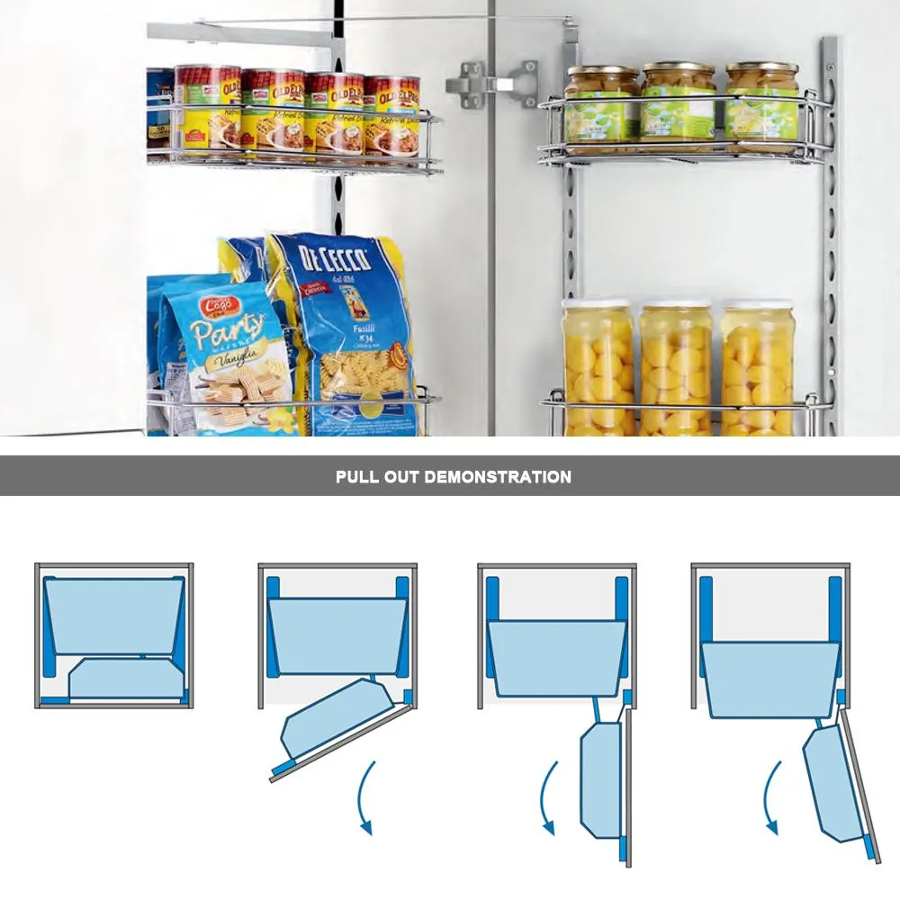Tandem Pantry - Chrome Basket