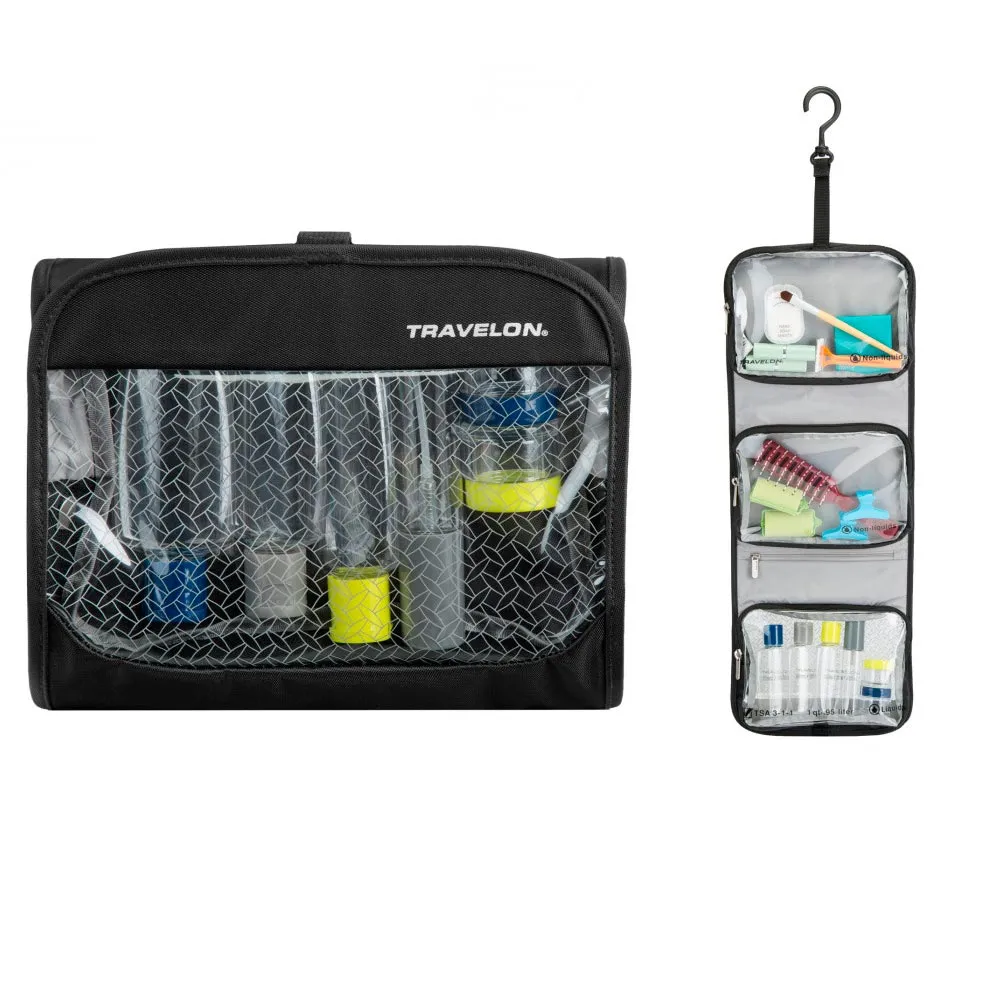 Travel Toiletry Bag Bathroom Hanging Organizer Makeup Bag Pouch Travelon Tote