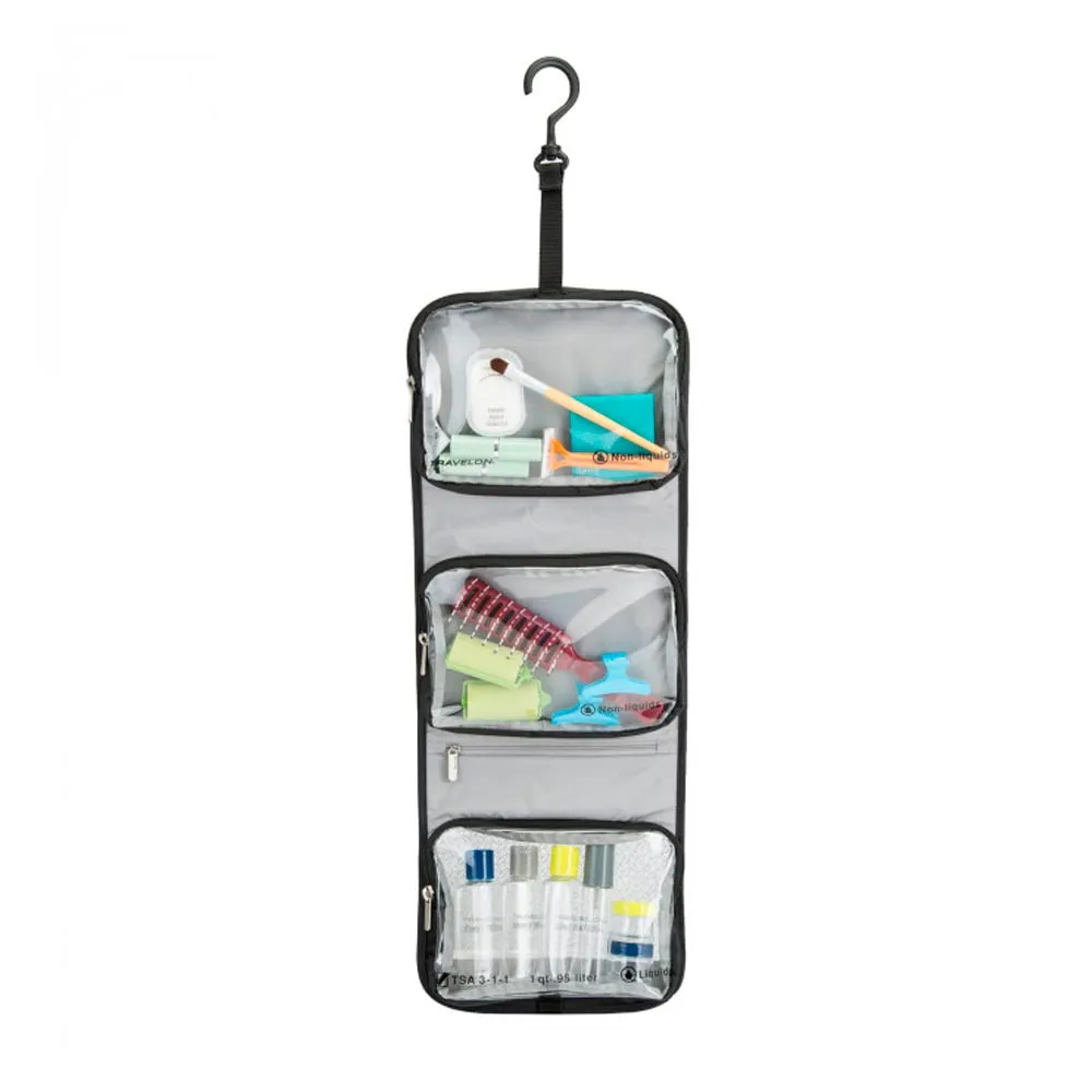 Travel Toiletry Bag Bathroom Hanging Organizer Makeup Bag Pouch Travelon Tote