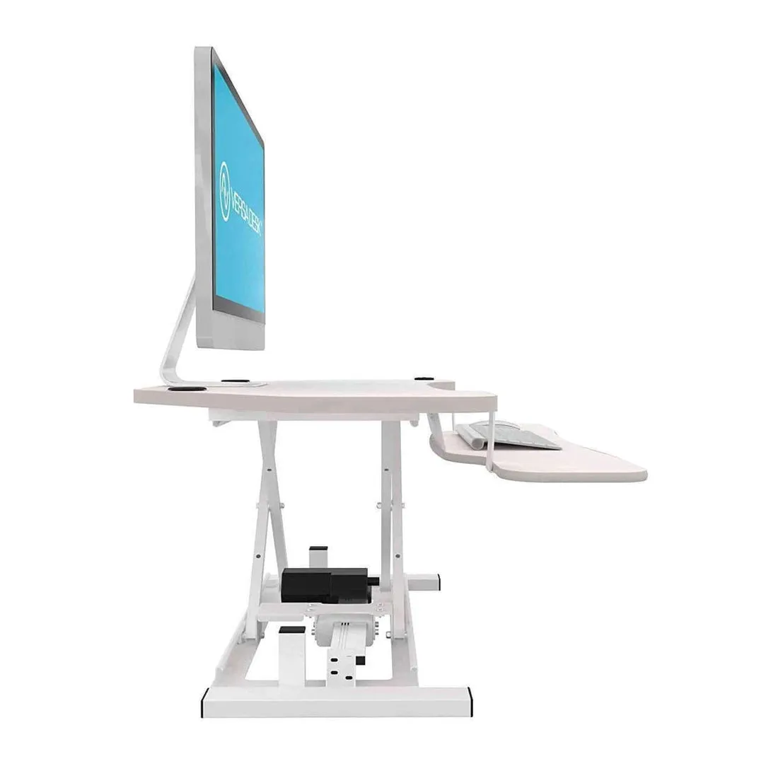 VersaDesk Power Pro Corner Electric Standing Desk Converter, VT7710000