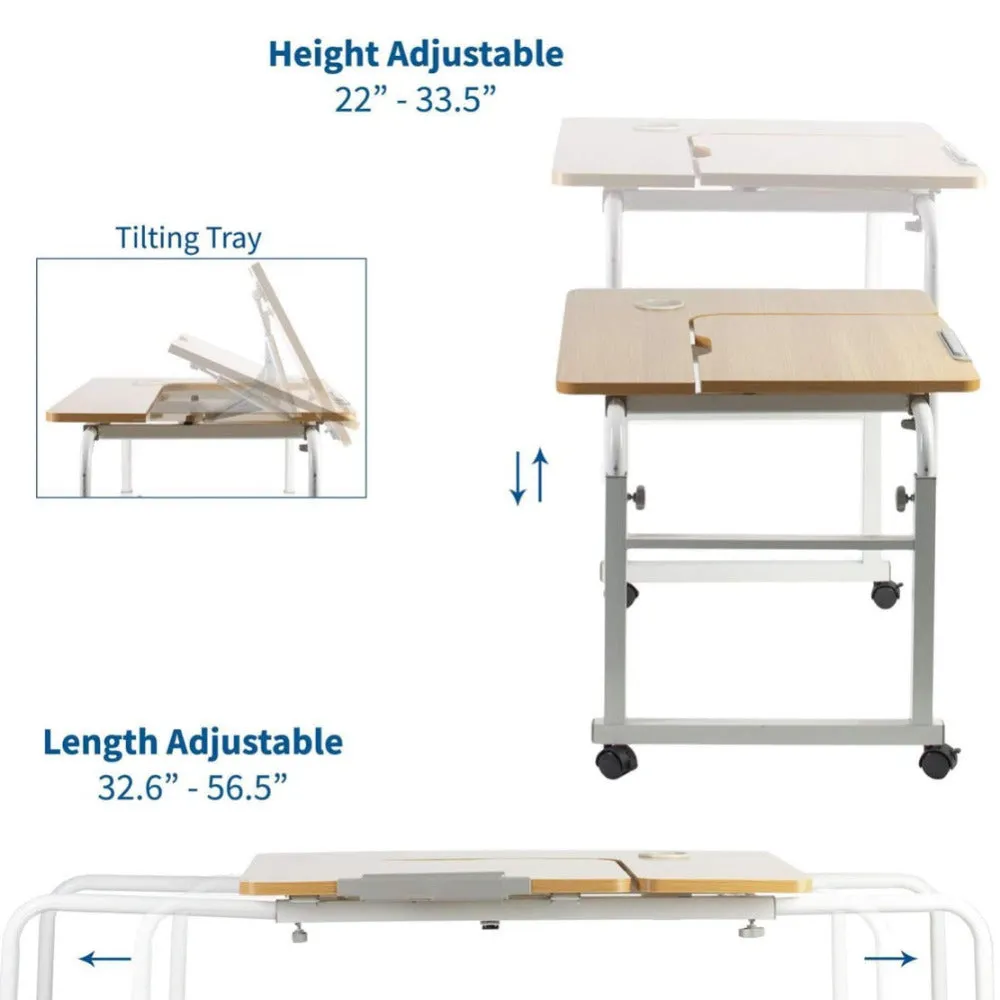 VIVO Mobile Kids' Drafting Height-Adjustable Desk DESK-V202A