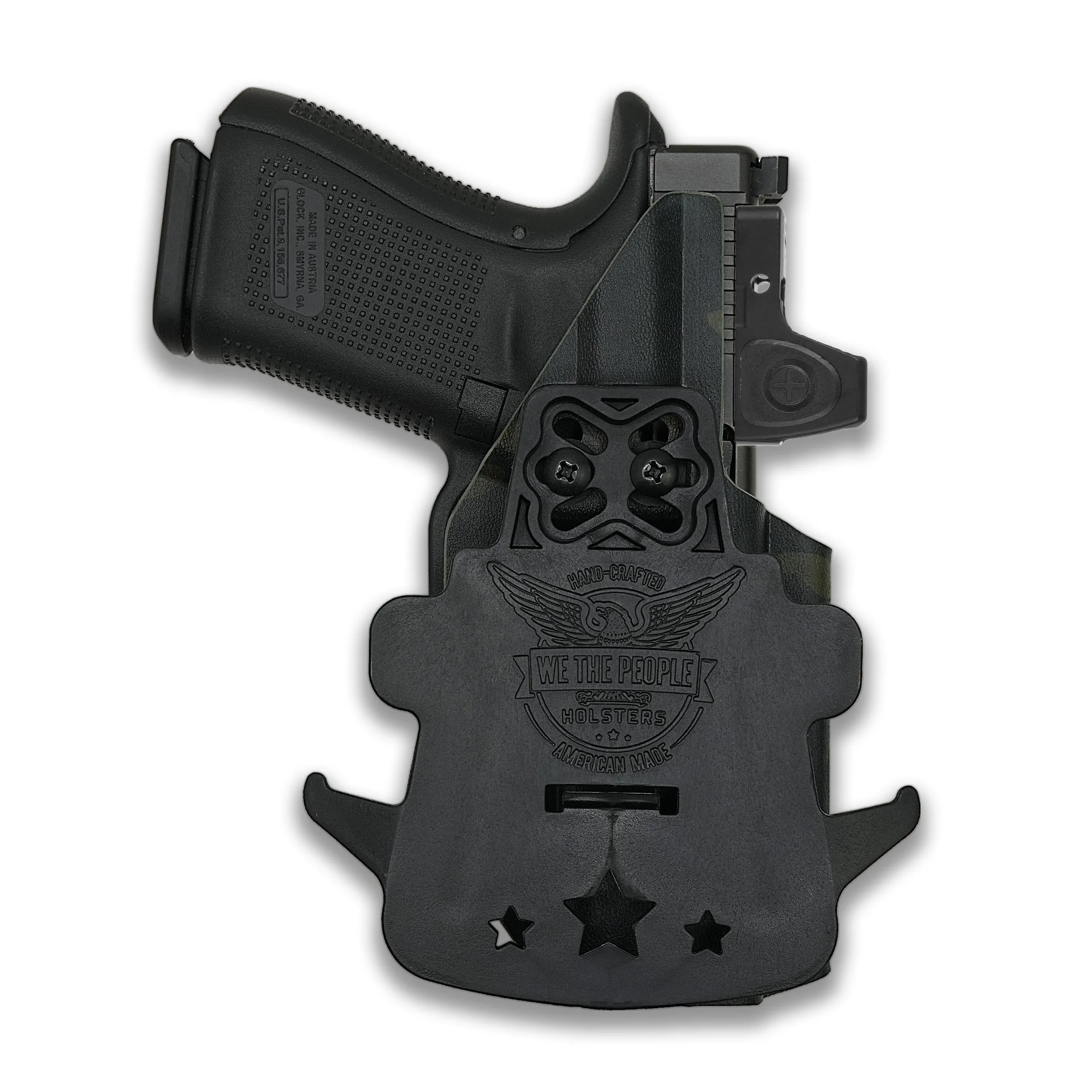Walther PDP Pro SD Compact 4" with Streamlight TLR-1/1S/HL Light Red Dot Optic Cut OWB Holster