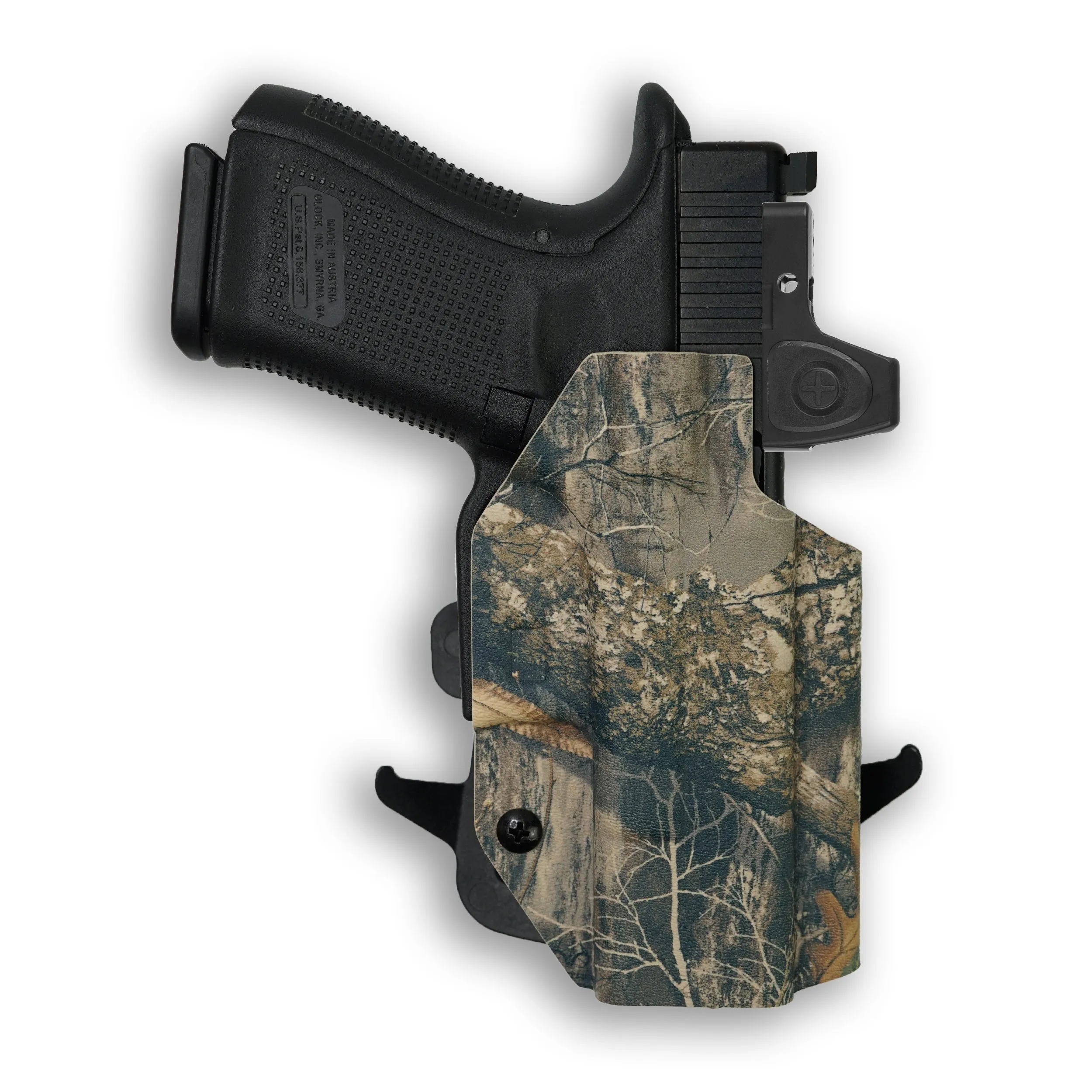 Walther PDP Pro SD Compact 4" with Streamlight TLR-1/1S/HL Light Red Dot Optic Cut OWB Holster